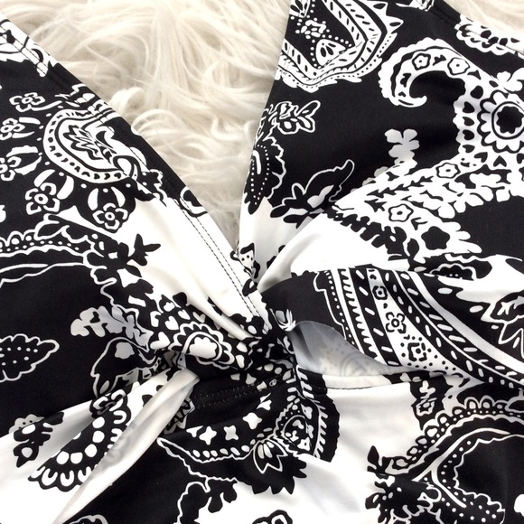 NWOT Ralph Lauren Tummy Control Paisley Swimsuit - Picture 8 of 8